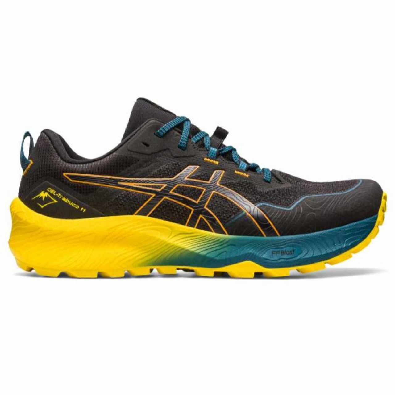 ASICS GEL TRABUCO 11 BLACK SANDORM  Chaussures de trail