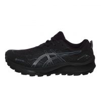 ASICS GEL TRABUCO 11 GTX BLACK  Chaussures de trail étanches pas cher