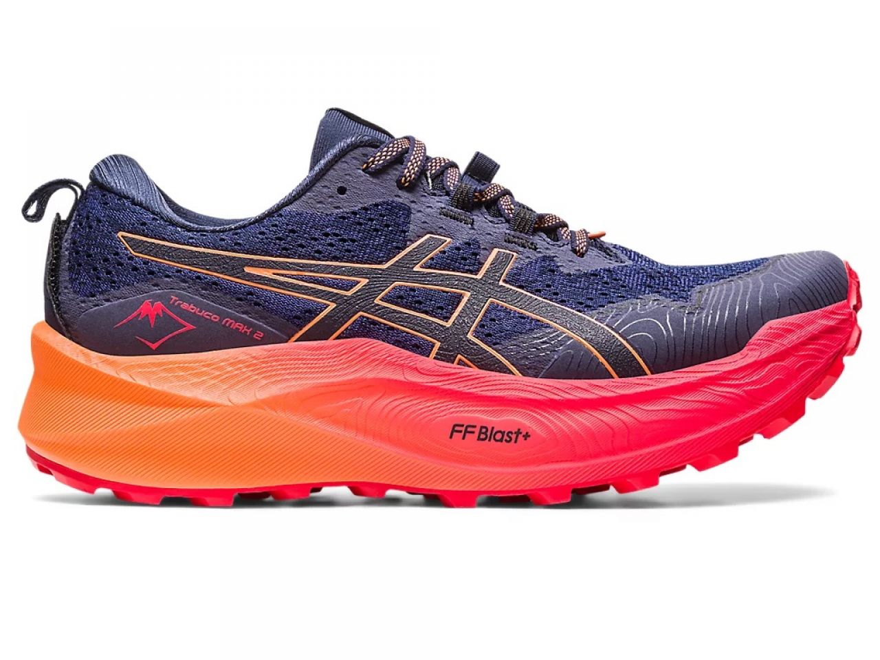 ASICS TRABUCO MAX 2 MIDNIGHT ET BLACK  Chaussures de trail