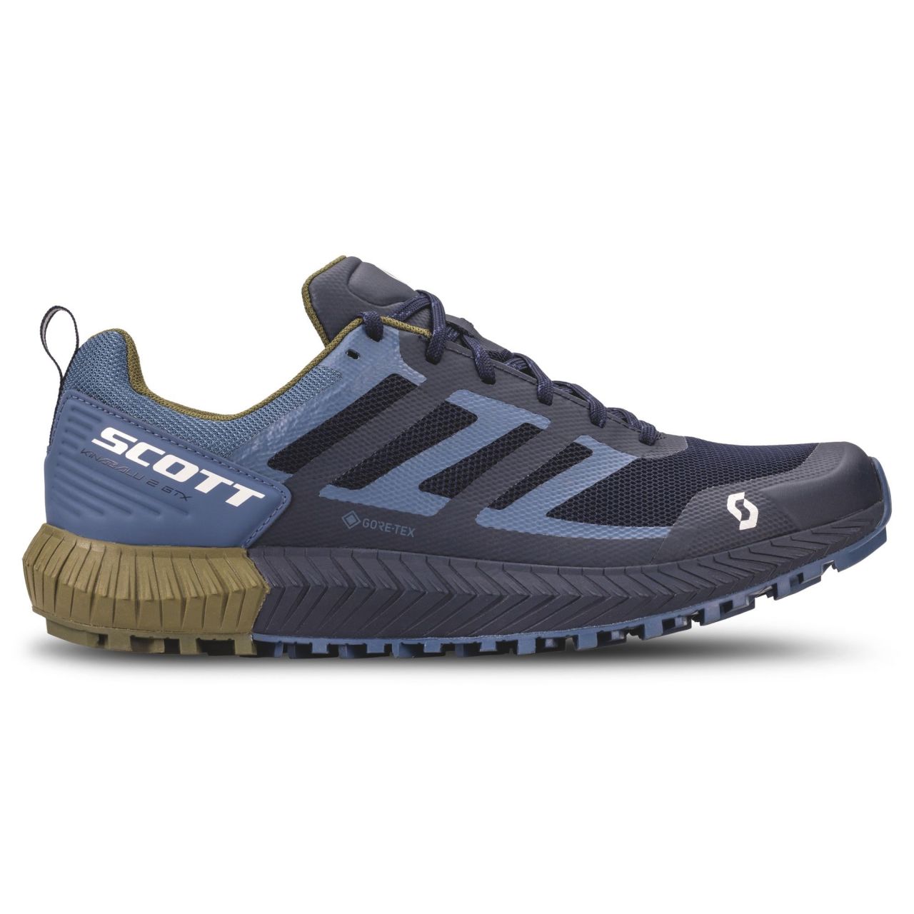 Chaussures De Trail Running Scott Kinabalu 2 - Homme - Bleu - Taille 43 - Neuf En Boîte - Pour La Course Nature