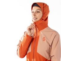 SCOTT VESTE EXPLORAIR LIGHT DRYO 2.5 BRAZE ORANGE Veste running etanche pas cher