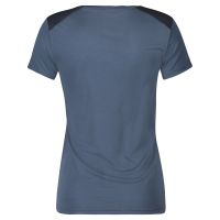 SCOTT MAILLOT MC ENDURANCE  TECH METAL BLUE Tee shirt de running pas cher