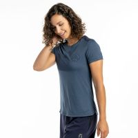 SCOTT MAILLOT MC ENDURANCE  TECH METAL BLUE Tee shirt de running pas cher