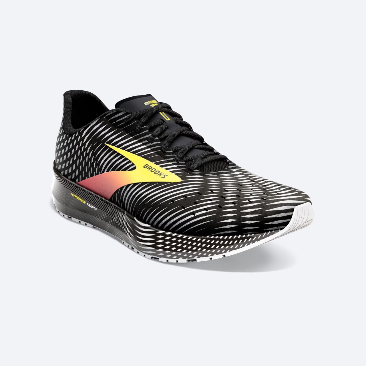 BROOKS HYPERION TEMPO BLACK , PINK ET YELLOW  Chaussures de running