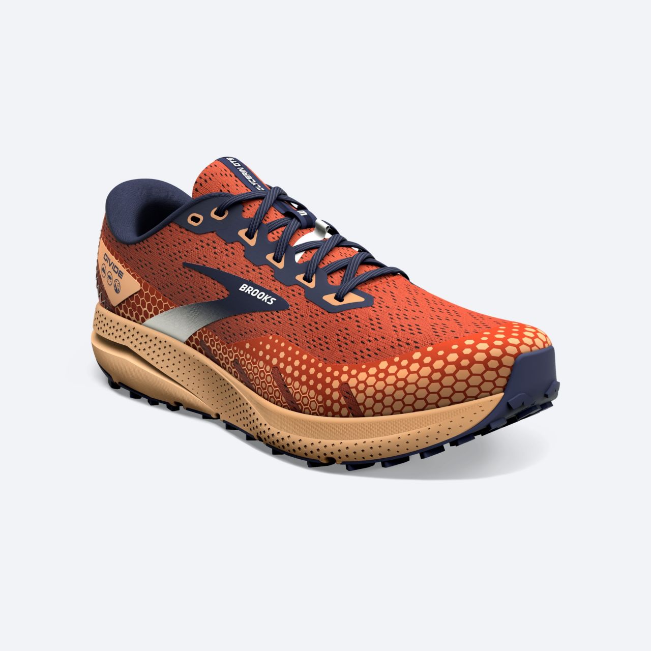 BROOKS DIVIDE 3 ROOIBOS  Chaussures de trail