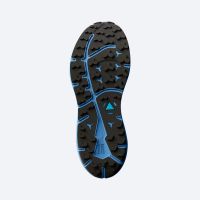 BROOKS DIVIDE 3 BLACK BLUE ET YELLOW  Chaussures de trail pas cher