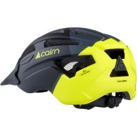 CAIRN PRISM XTR II  MAT BLACK ET NEON YELLOW  Casque vélo pas cher