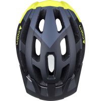 CAIRN PRISM XTR II  MAT BLACK ET NEON YELLOW  Casque vélo pas cher