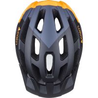 CAIRN PRISM XTR II  MAT BLACK ET NEON ORANGE Casque vélo pas cher