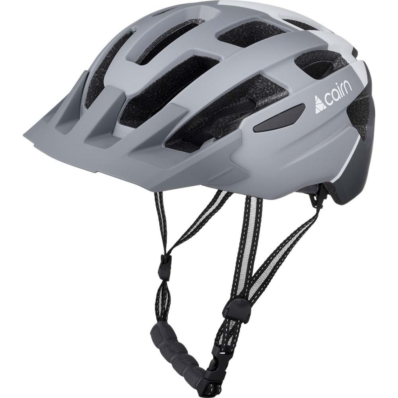 CAIRN PRISM XTR II  MAT PEARL GREY Casque vélo