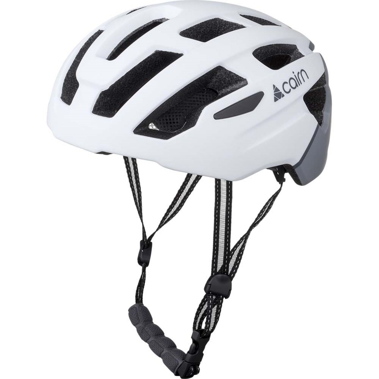 CAIRN PRISM II MAT WHITE PEARL Casque vélo