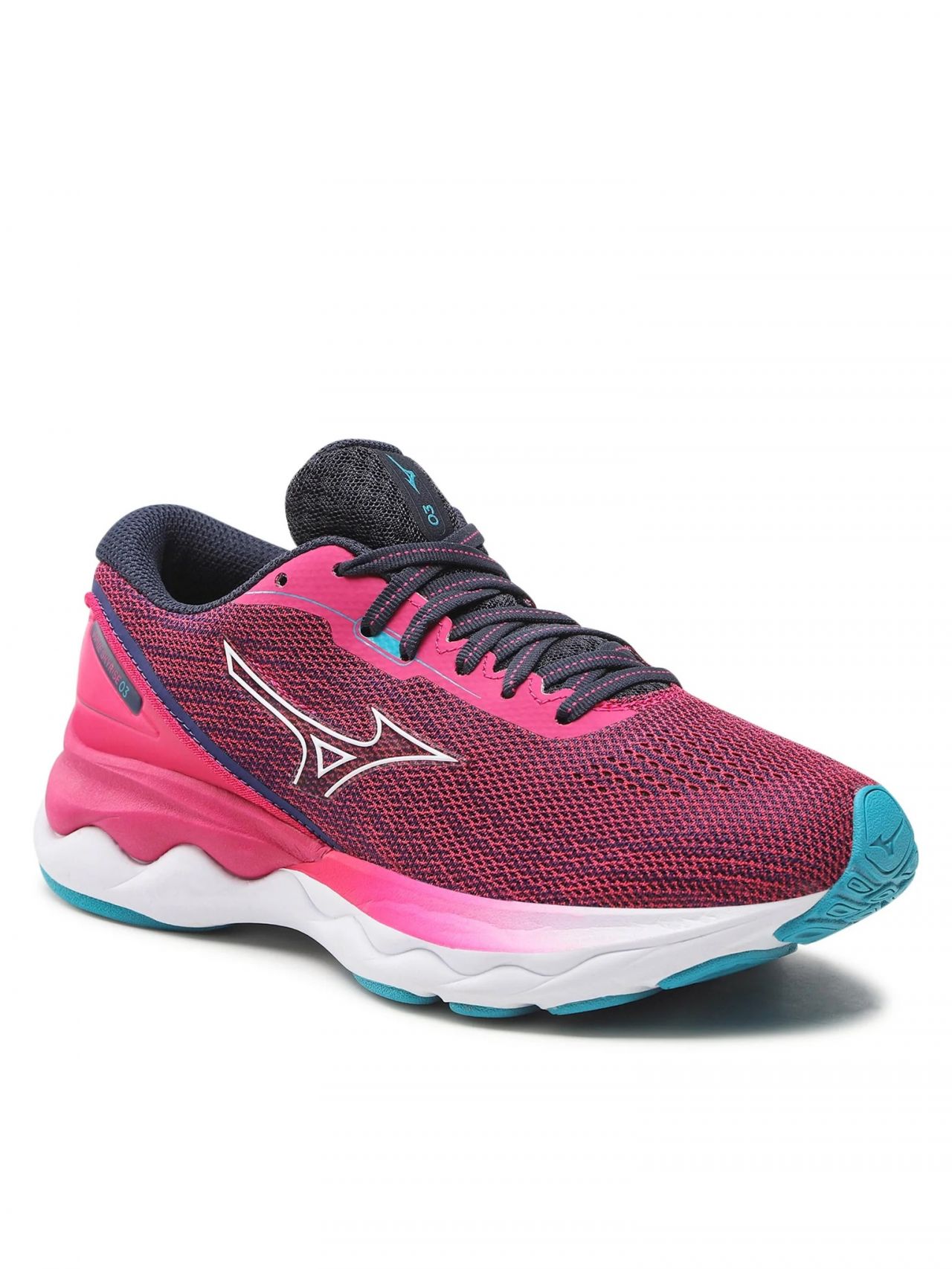 MIZUNO WAVE SKYRISE 3  ROSE  Chaussures de running