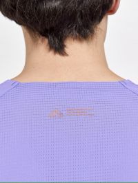 CRAFT PRO TRAIL SS TEE M MAGIC Tee shirt de running pas cher