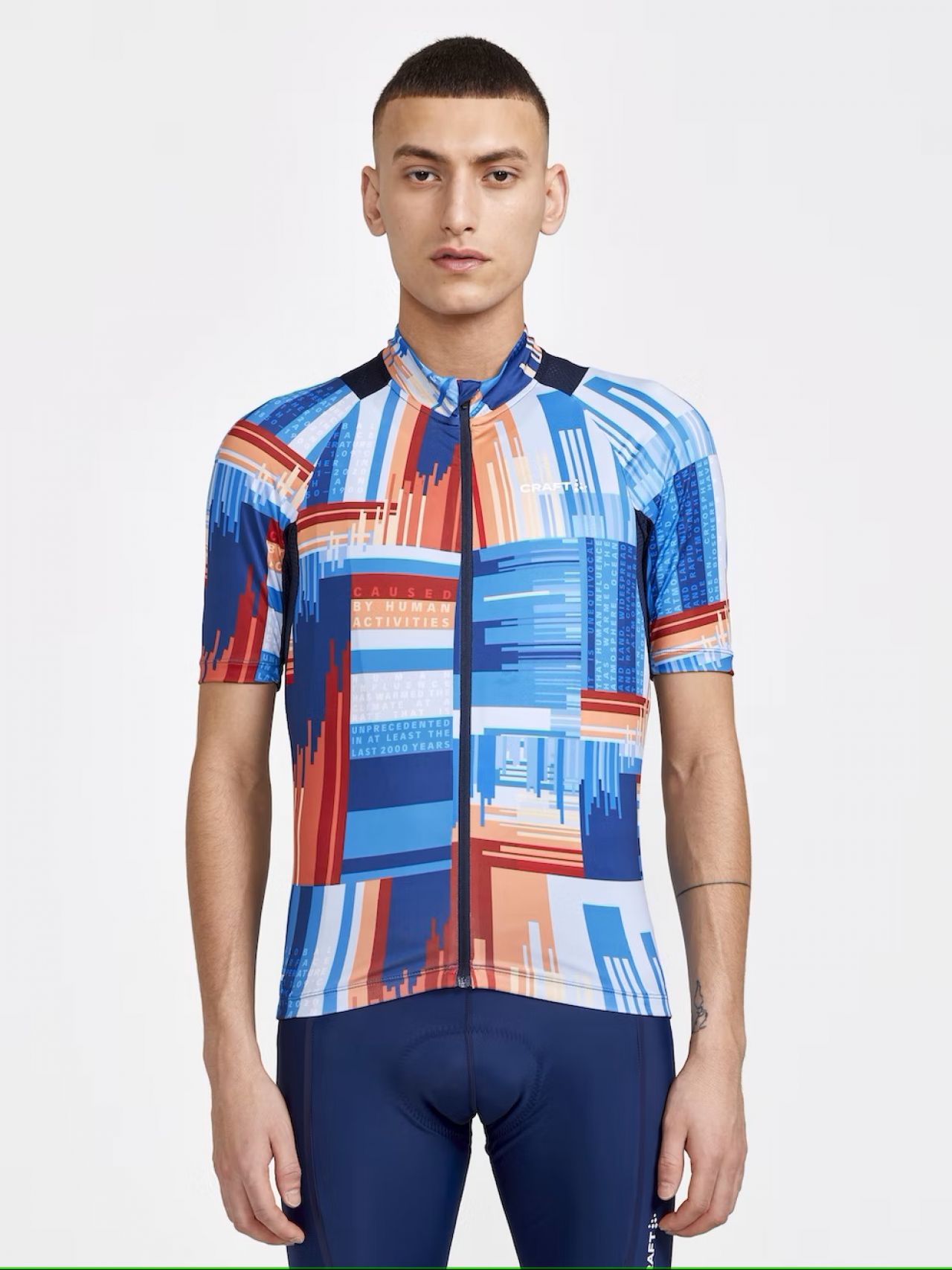Maillot cycliste pour homme - Grandes tailles - Jusqu'au 5XL