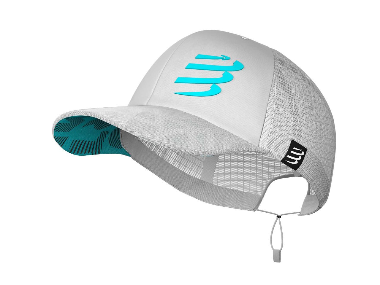 COMPRESSPORT RACING TRUCKER CAP WHITE Casquette running