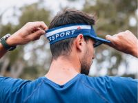 COMPRESSPORT VISOR ULTRALIGHT ESTATE BLUE Visière running pas cher