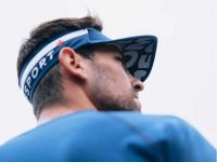 COMPRESSPORT VISOR ULTRALIGHT ESTATE BLUE Visière running pas cher
