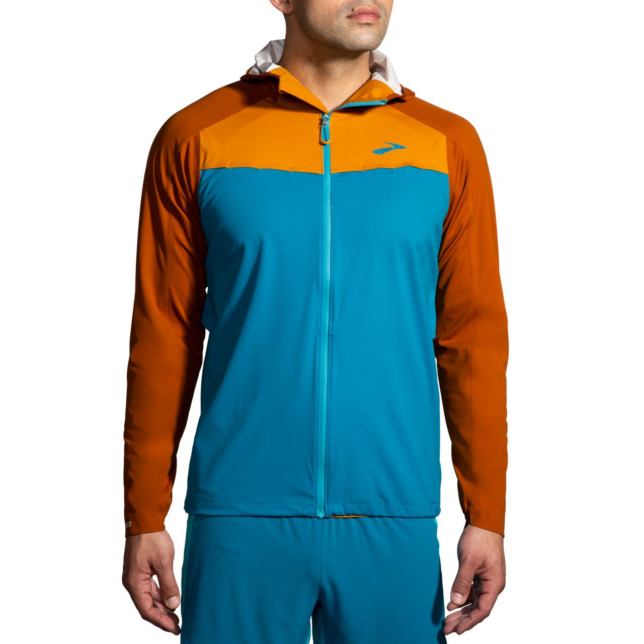 BROOKS HIGH POINT WATERPROOF JACKET PACIFIC ET HAZE  Veste  etanche
