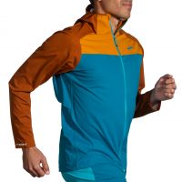 BROOKS HIGH POINT WATERPROOF JACKET PACIFIC ET HAZE  Veste  etanche pas cher