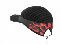 COMPRESSPORT PRO RACING CAP BLACK Casquette running pas cher