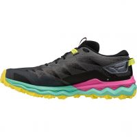 MIZUNO WAVE DAICHI 7 BLACK ET MULTI Chaussures de trail pas cher