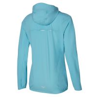 MIZUNO WATERPROOF 20K JACKET MAUI BLUE Veste running etanche pour femme pas cher