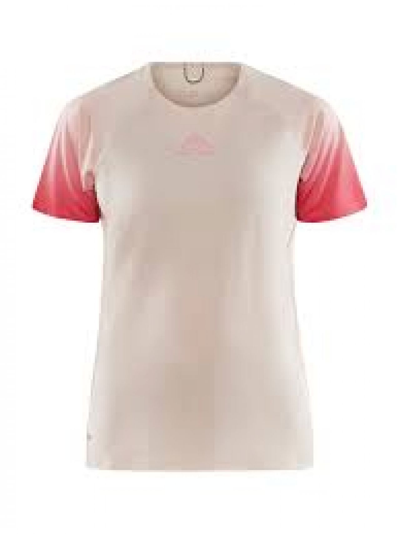 CRAFT PRO TRAIL SS TEE ECRU ET MULTI Tee shirt de running femme