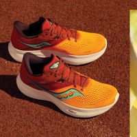 SAUCONY RIDE 16 MARIGOLD Chaussures running pas cher