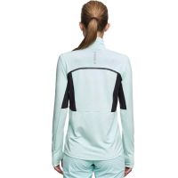 DAEHLIE LONG SLEEVE RUN WMN IDED AQUA Maillot ML running pas cher