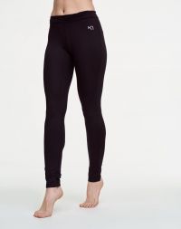 KARI TRAA NORA TIGHT BLACK Collant running femme pas cher