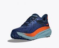 HOKA CHALLENGER ATR  7 BELLWETHER BLUE Chaussures de Trail pas cher