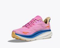 HOKA CLIFTON 9 CYCLAMEN ET SWEET LILAC Chaussures de running pas cher