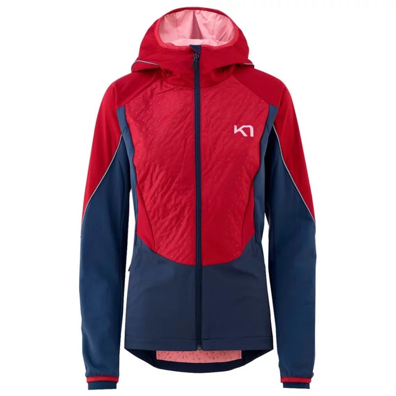 KARI TRAA TIRILL 2.0 JACKET RED Veste running