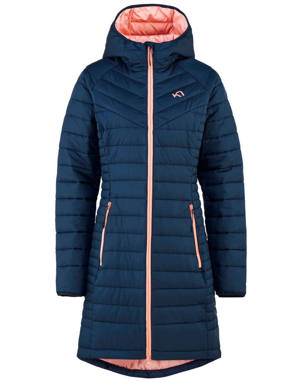 KARI TRAA AADA PRIMALOFT LONG JACKET MARIN Veste Primaloft