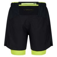 LA SPORTIVA TRAIL BITE BLACK ET LIME PUNCH  Short running homme pas cher