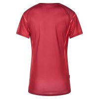 LA SPORTIVA PACER TEE SHIRT VELVET ET CHERRY TOMATO Tee shirt running femme pas cher