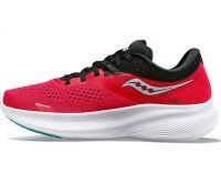 SAUCONY RIDE 16 ROSE Chaussures running pas cher