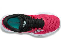 SAUCONY RIDE 16 ROSE Chaussures running pas cher