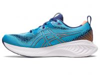 ASICS GEL CUMULUS 25 ISLAND BLUE Chaussures Running pas cher