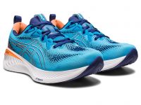 ASICS GEL CUMULUS 25 ISLAND BLUE Chaussures Running pas cher