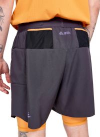 CRAFT PRO TRAIL 2 IN 1 SHORT SLATE Short Running pas cher