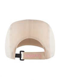 CRAFT RUN SOFT CAP ECRU Casquette running pas cher