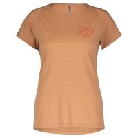 SCOTT MAILLOT MC DEFINED MERINOS ROSE BEIGE Tee shirt été merinos