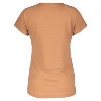 SCOTT MAILLOT MC DEFINED MERINOS ROSE BEIGE Tee shirt été merinos pas cher