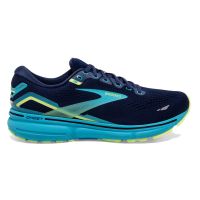 BROOKS GHOST 15 NAVY ET BLUE GREEN Chaussures de running pas cher