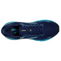 BROOKS GHOST 15 NAVY ET BLUE GREEN Chaussures de running pas cher