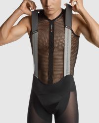 ASSOS NS SKIN LAYER SUPERLEGER  NOIR  Sous vetement technique été pas cher