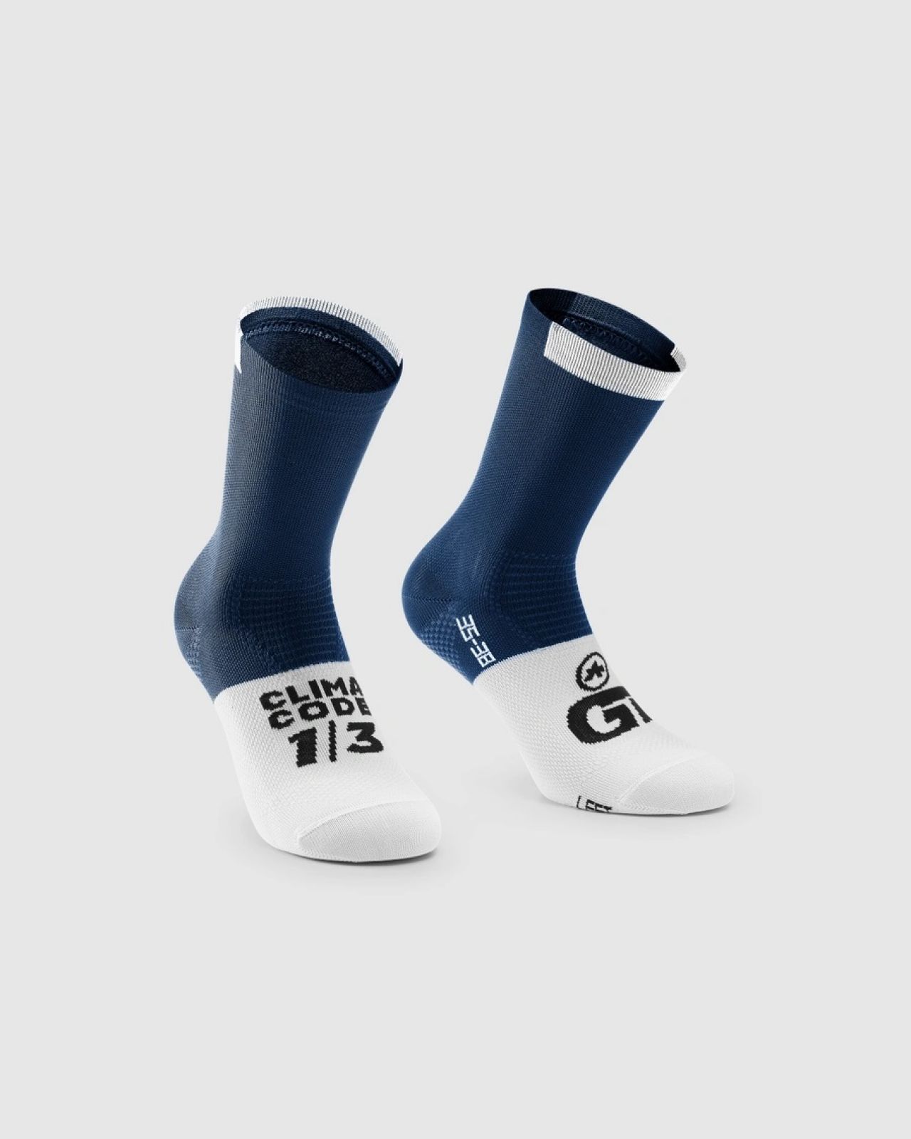 ASSOS GT SOCKS C2 STONE BLUE Soquettes vélo Assos