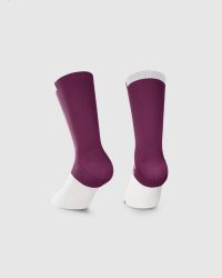 ASSOS GT SOCKS C2 RAMPANT RUBY Soquettes vélo Assos pas cher