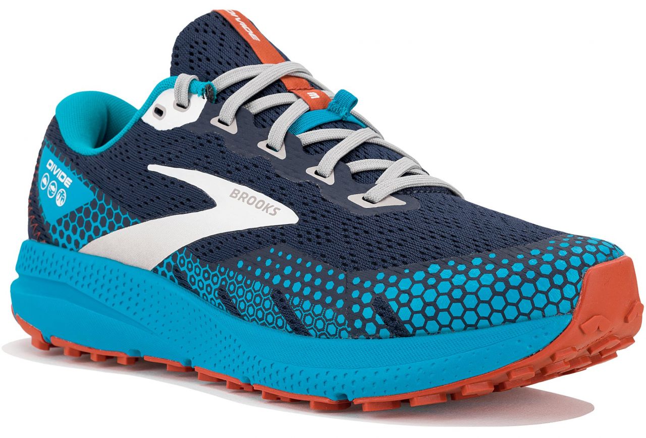 BROOKS DIVIDE 3 ATOMIC BLUE Chaussures de trail